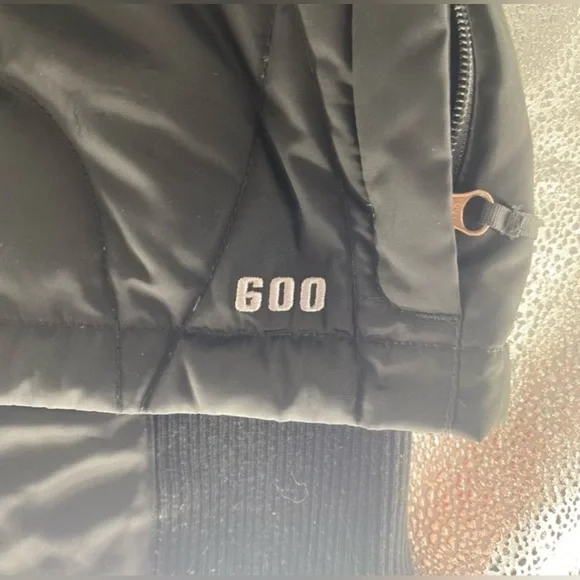 The North Face Puffer Vest Prodigy 600 Goose Down SM Fur hood - Picture 4 of 8